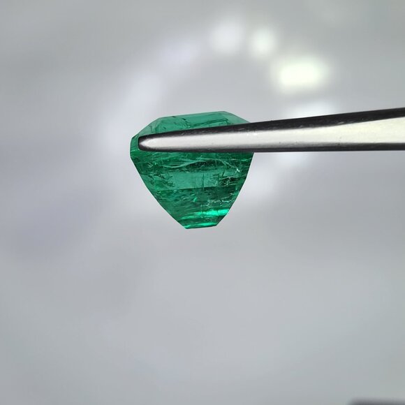 Emerald natural origin Afghanistan panjsher 16.710ct - Picture 4 of 14